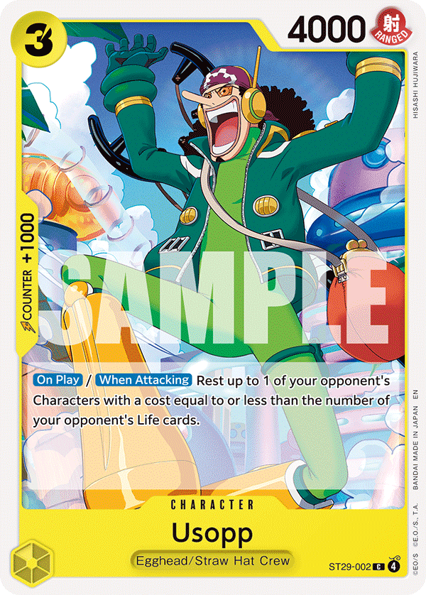 Usopp One Piece card