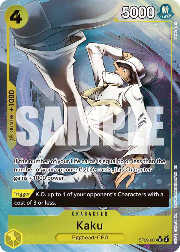 Kaku One Piece card