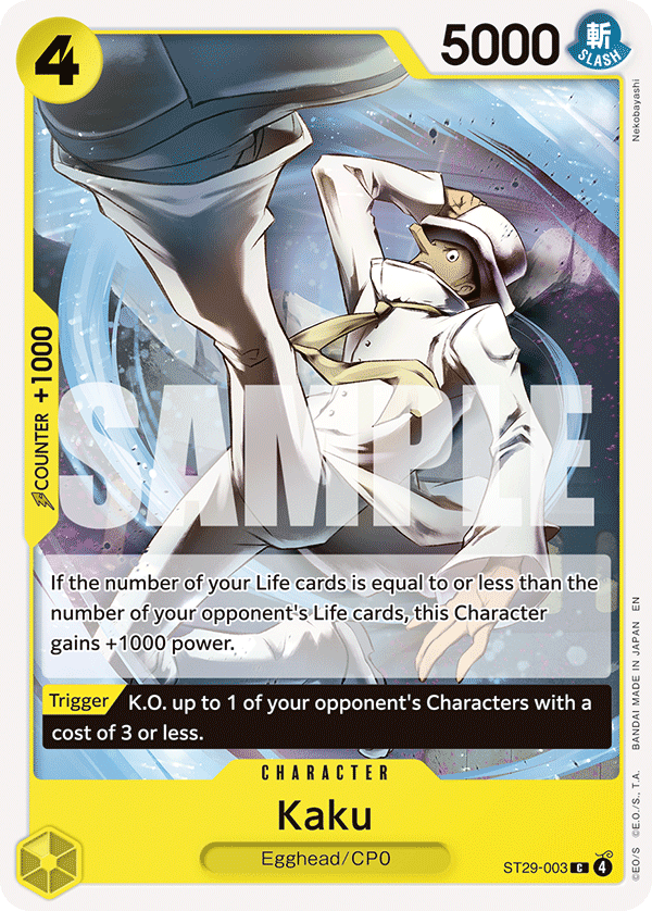 Kaku One Piece card