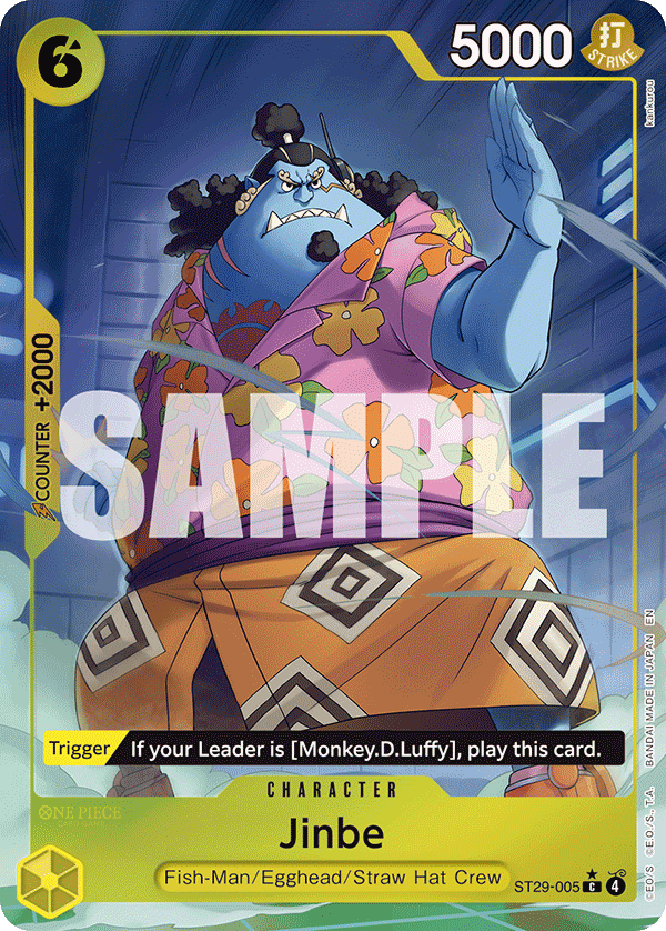 Jinbe One Piece card