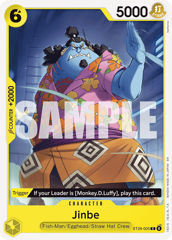 Jinbe One Piece card