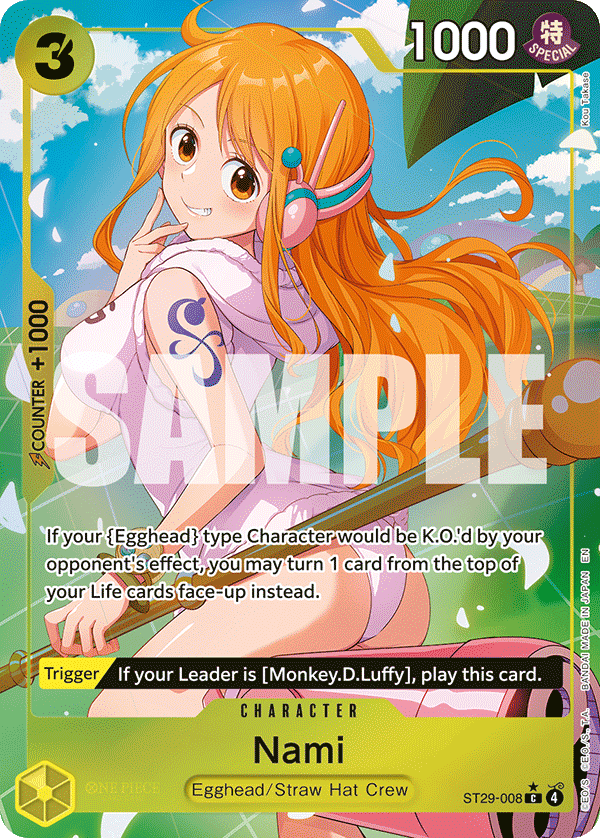 Nami One Piece card