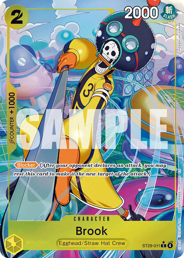 Brook One Piece card