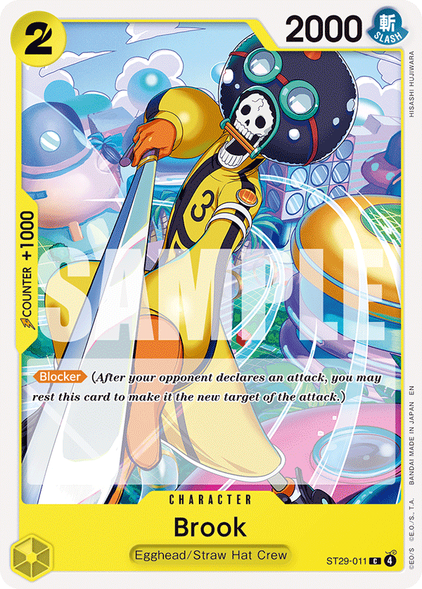 Brook One Piece card