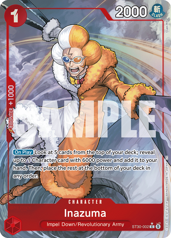 Inazuma One Piece card