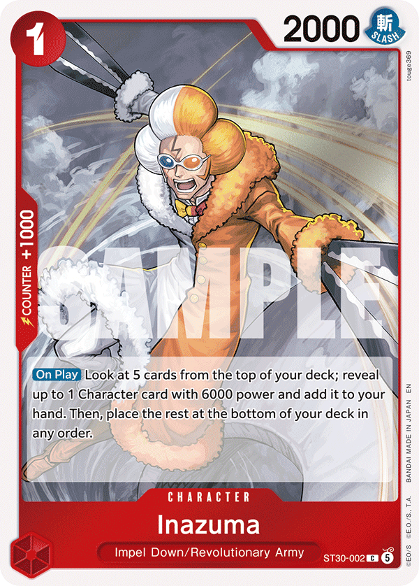 Inazuma One Piece card