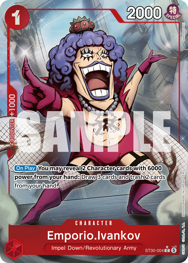 Emporio.Ivankov One Piece card