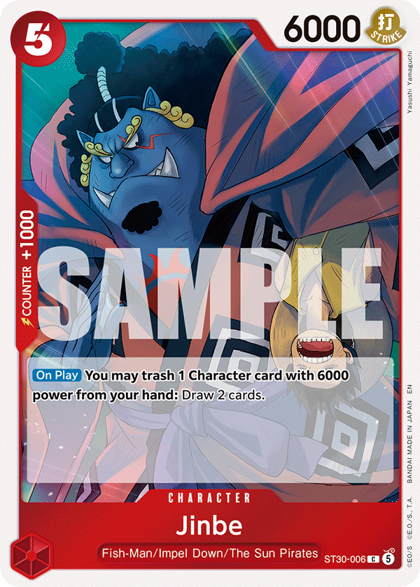 Jinbe One Piece card