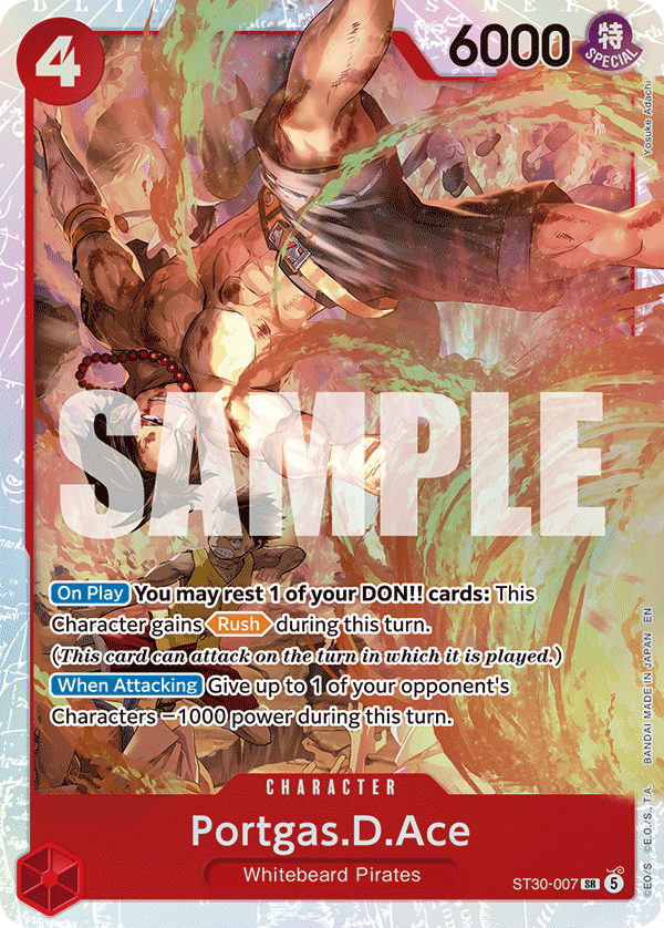 Portgas.D.Ace One Piece card