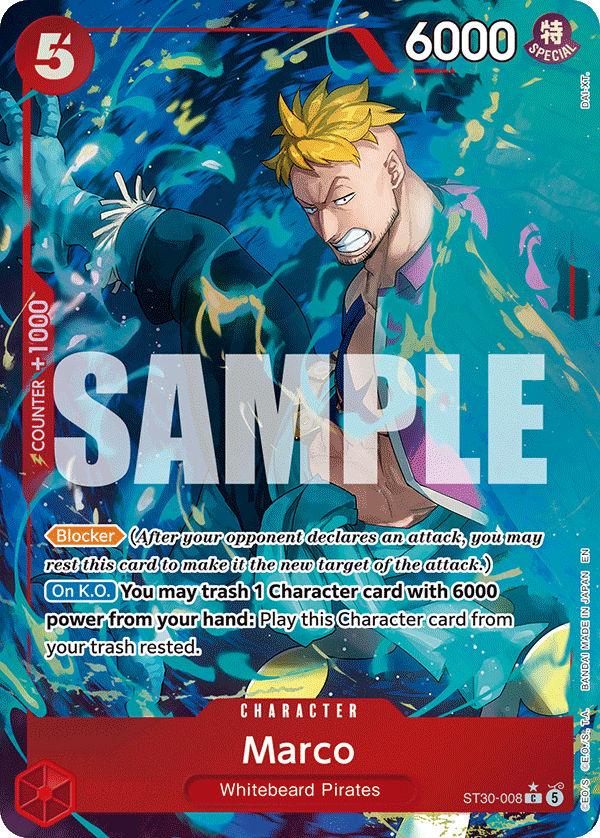 Marco One Piece card