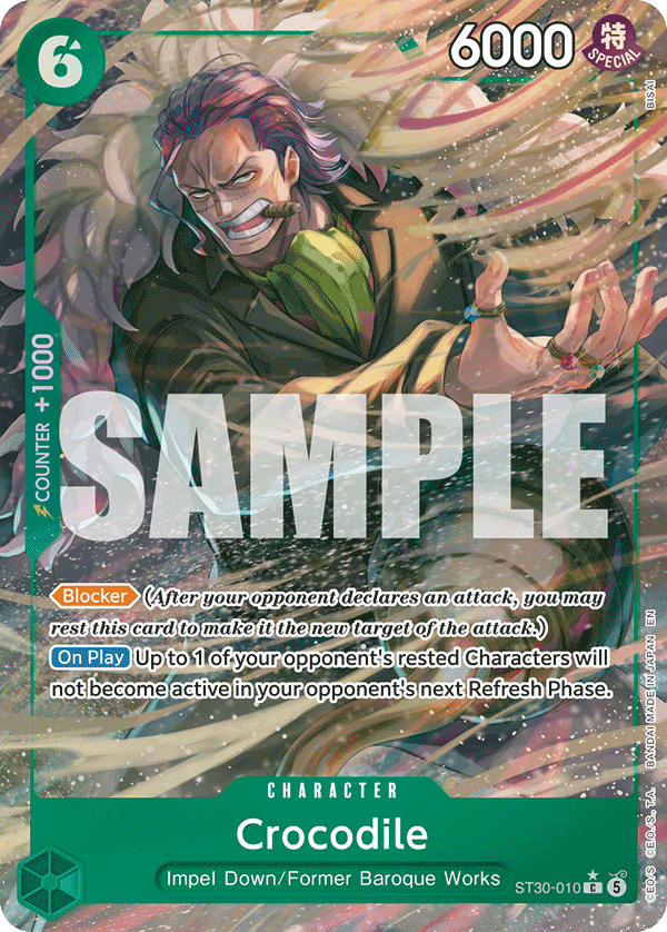 Crocodile One Piece card