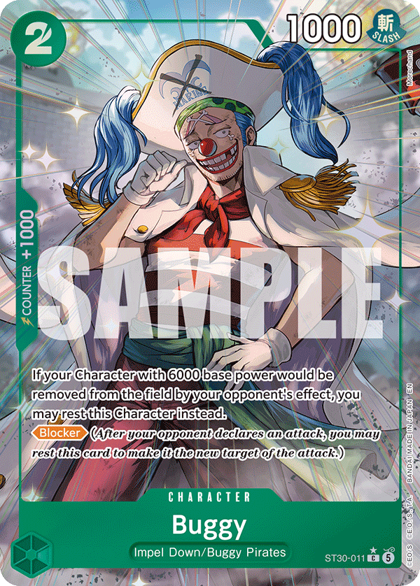 Buggy One Piece card