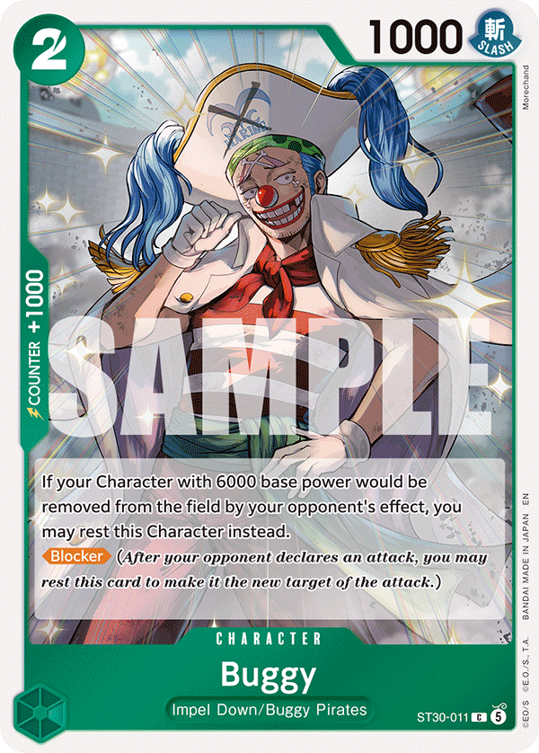 Buggy One Piece card