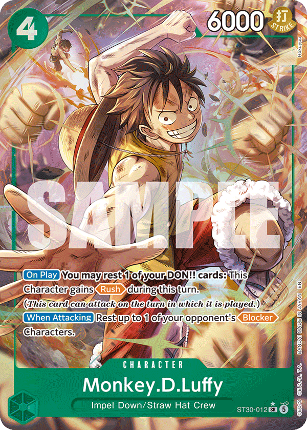 Monkey.D.Luffy One Piece card