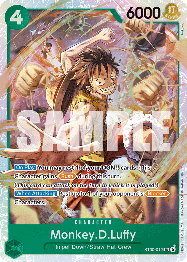 Monkey.D.Luffy One Piece card