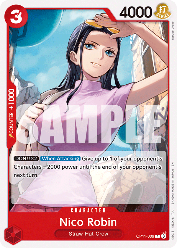 Nico Robin One Piece card