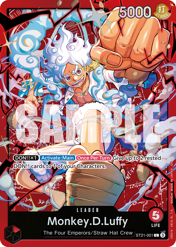 Monkey.D.Luffy One Piece card