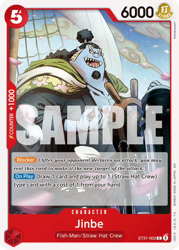 Jinbe One Piece card
