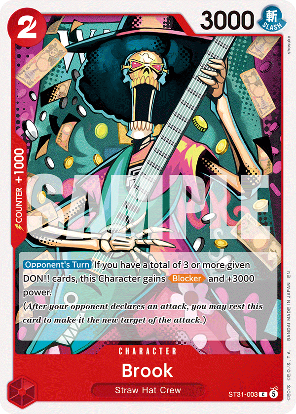 Brook One Piece card