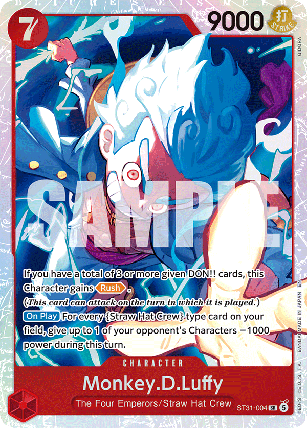 Monkey.D.Luffy One Piece card