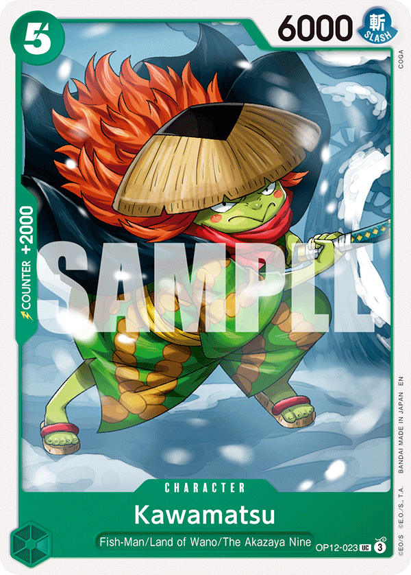 Kawamatsu One Piece card
