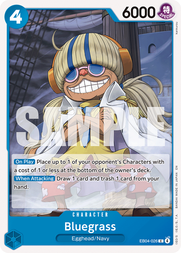Bluegrass One Piece card