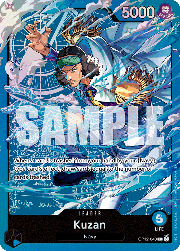 Kuzan One Piece card
