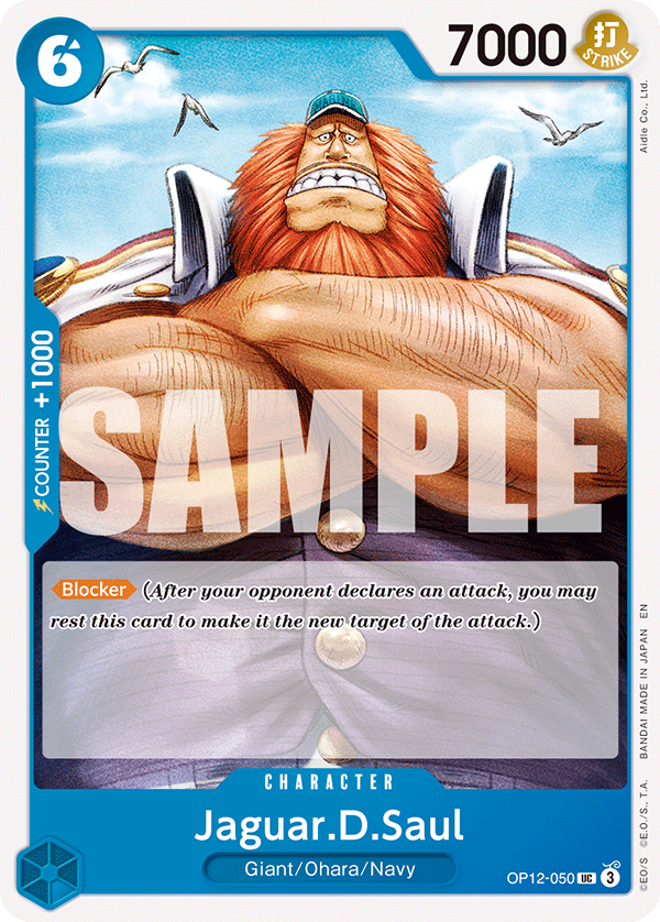 Jaguar.D.Saul One Piece card