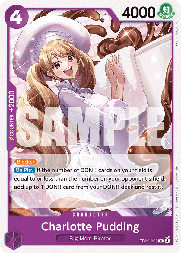 Charlotte Pudding One Piece card