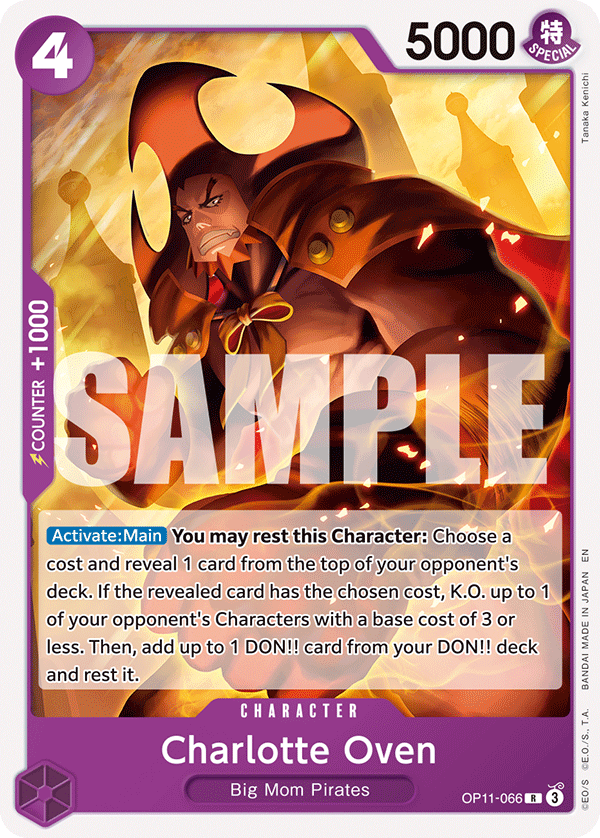 Charlotte Oven One Piece card