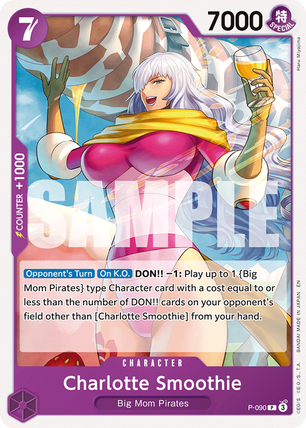 Charlotte Smoothie One Piece card