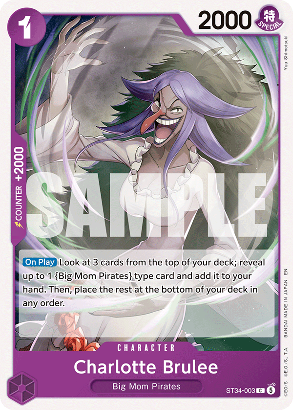 Charlotte Brulee One Piece card