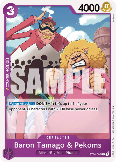 Baron Tamago & Pekoms