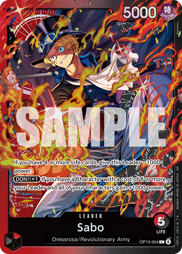 Sabo One Piece card