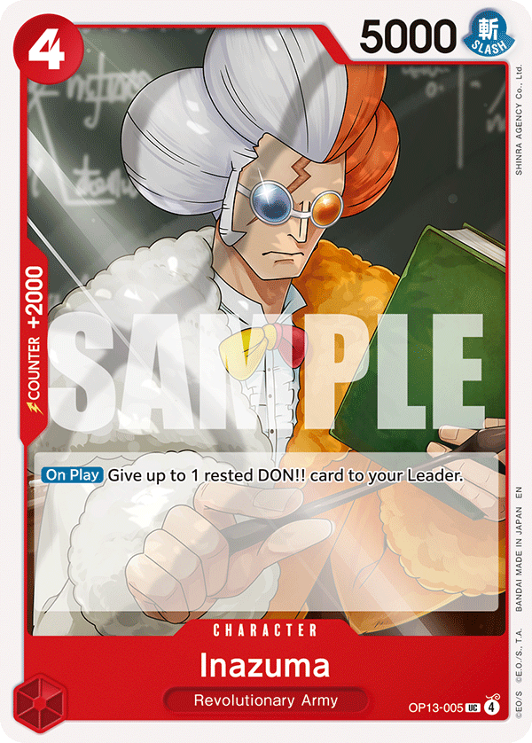 Inazuma One Piece card