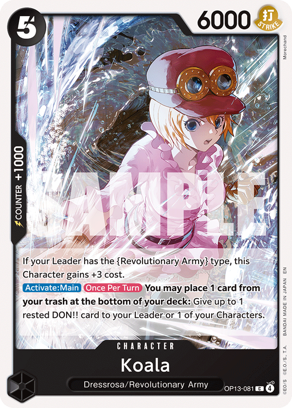 Koala One Piece card