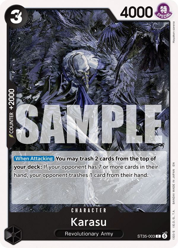 Karasu One Piece card
