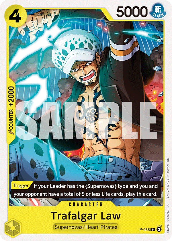 Trafalgar Law One Piece card