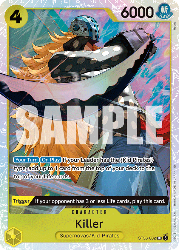 Killer One Piece card