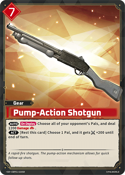 Pump-Action Shotgun