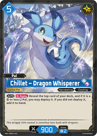 Chillet – Dragon Whisperer Palworld card
