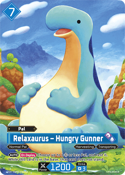 Relaxaurus – Hungry Gunner