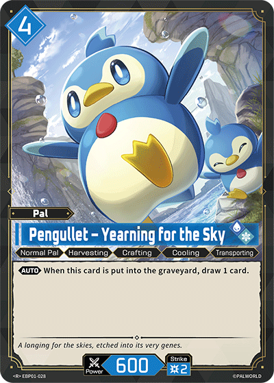 Pengullet – Yearning for the Sky Palworld card