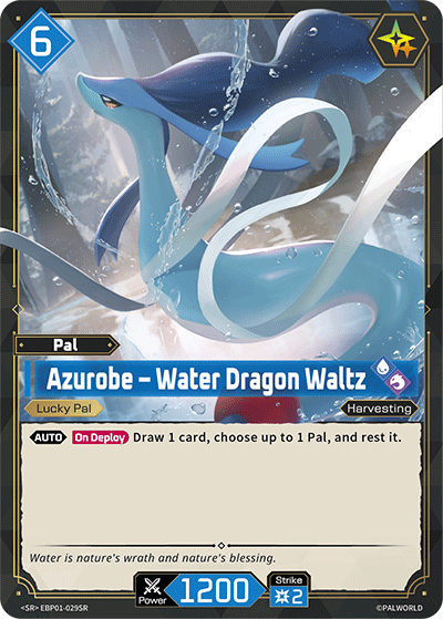 Azurobe – Water Dragon Waltz Palworld card