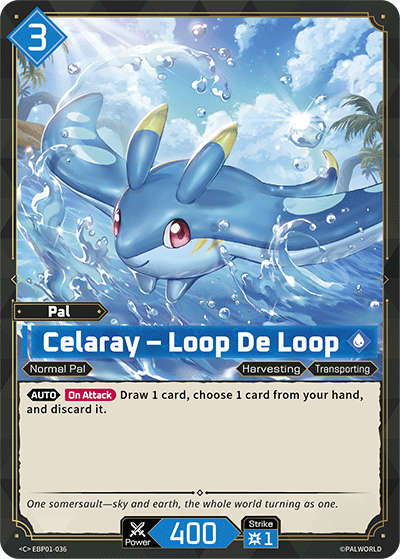 Celaray – Loop De Loop Palworld card
