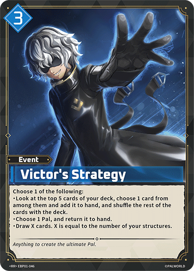 Victor's Strategy Palworld card