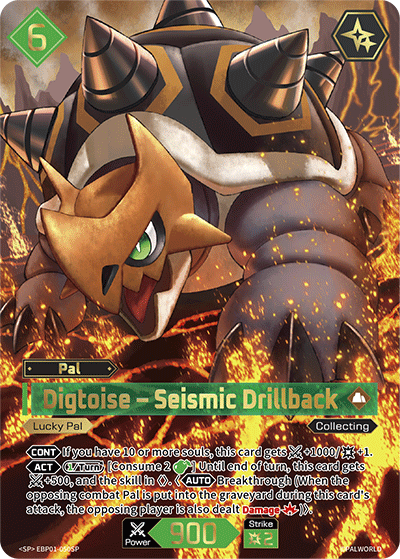 Digtoise – Seismic Drillback Palworld card