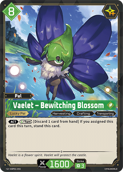 Vaelet – Bewitching Blossom Palworld card