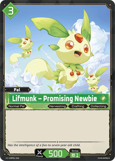 Lifmunk – Promising Newbie Palworld card