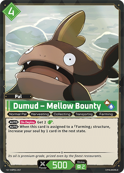 Dumud – Mellow Bounty Palworld card
